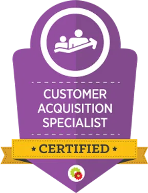 Premier Marketing Group Certified Customer Acquisition Specialist Badge