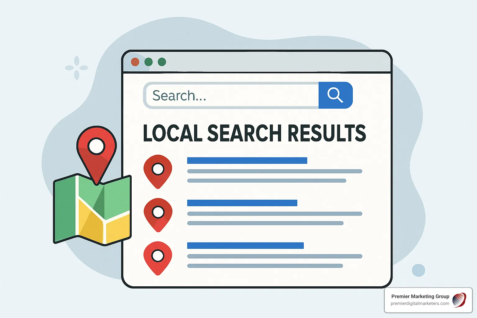 local search results